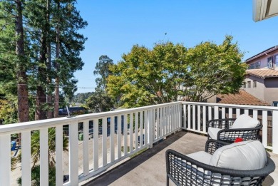 Enjoy stunning bay views from the inviting front deck. French on Seascape Golf Club in California - for sale on GolfHomes.com, golf home, golf lot