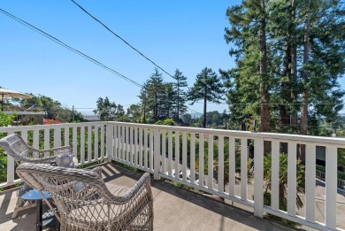 Enjoy stunning bay views from the inviting front deck. French on Seascape Golf Club in California - for sale on GolfHomes.com, golf home, golf lot