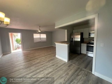 Sought after corner 1/1.5 villa on canal. Your new home features on Kings Point Golf -Flanders Way in Florida - for sale on GolfHomes.com, golf home, golf lot