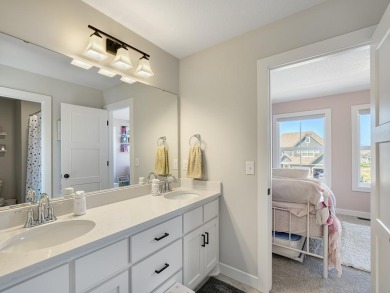 Step into this stunning 2022-built two-story gem that offers on Sundance Golf and Bowl in Minnesota - for sale on GolfHomes.com, golf home, golf lot