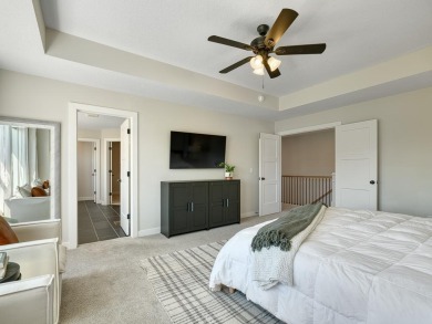 Step into this stunning 2022-built two-story gem that offers on Sundance Golf and Bowl in Minnesota - for sale on GolfHomes.com, golf home, golf lot