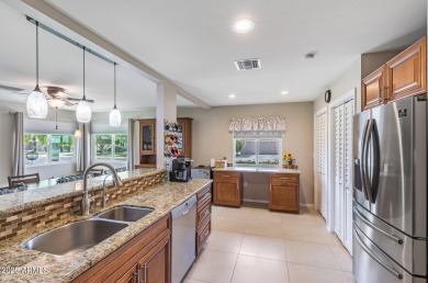 Beautifully remodeled home with endless on-trend features on Sun City Riverview Golf Course in Arizona - for sale on GolfHomes.com, golf home, golf lot
