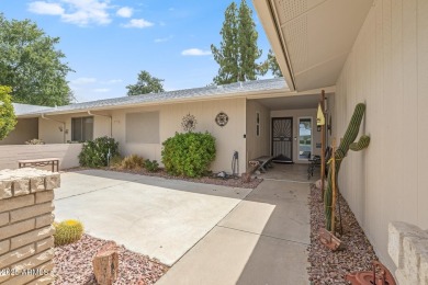 Beautifully remodeled home with endless on-trend features on Sun City Riverview Golf Course in Arizona - for sale on GolfHomes.com, golf home, golf lot