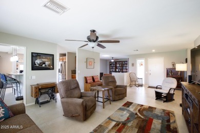 Beautifully remodeled home with endless on-trend features on Sun City Riverview Golf Course in Arizona - for sale on GolfHomes.com, golf home, golf lot