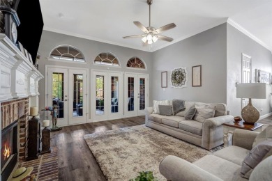 Nestled in a beautifully landscaped, gated community, this on Heritage Lakes - Par 3 - 9 Hole Course in Texas - for sale on GolfHomes.com, golf home, golf lot
