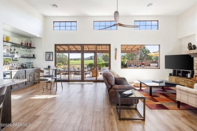 This stunning contemporary ranch is nestled on 1-acre along the on Talking Rock Golf Club in Arizona - for sale on GolfHomes.com, golf home, golf lot