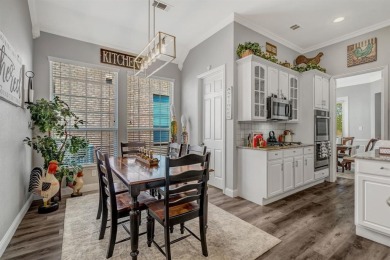 Nestled in a beautifully landscaped, gated community, this on Heritage Lakes - Par 3 - 9 Hole Course in Texas - for sale on GolfHomes.com, golf home, golf lot