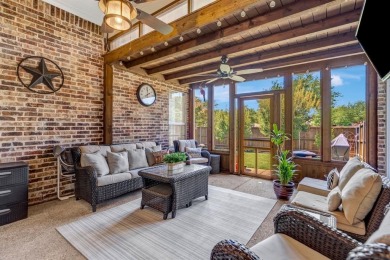 Nestled in a beautifully landscaped, gated community, this on Heritage Lakes - Par 3 - 9 Hole Course in Texas - for sale on GolfHomes.com, golf home, golf lot