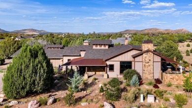 This stunning contemporary ranch is nestled on 1-acre along the on Talking Rock Golf Club in Arizona - for sale on GolfHomes.com, golf home, golf lot