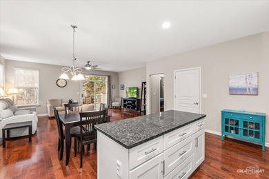 Beautifully maintained, move-in ready home featuring neutral on Carillon Lakes 3 Hole Course in Illinois - for sale on GolfHomes.com, golf home, golf lot