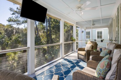 Beautiful custom built home situated on a private cul-de-sac on The Seabrook Island Club in South Carolina - for sale on GolfHomes.com, golf home, golf lot