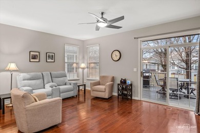 Beautifully maintained, move-in ready home featuring neutral on Carillon Lakes 3 Hole Course in Illinois - for sale on GolfHomes.com, golf home, golf lot