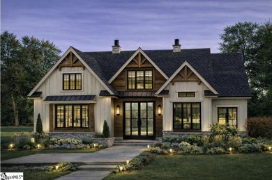 This exceptional custom home presents a masterful blend of on The Cliffs at Mountain Park  in South Carolina - for sale on GolfHomes.com, golf home, golf lot