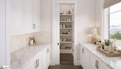 This exceptional custom home presents a masterful blend of on The Cliffs at Mountain Park  in South Carolina - for sale on GolfHomes.com, golf home, golf lot