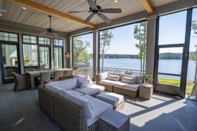 EXCEPTIONAL LAKEFRONT RESIDENCE WITH BREATHTAKING VIEWS FROM on The Golf Club at Cuscowilla in Georgia - for sale on GolfHomes.com, golf home, golf lot