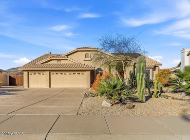 A Botanical Masterpiece Backing to Estrella's Twin Lakes. Set on on Estrella Mountain Ranch Golf Course in Arizona - for sale on GolfHomes.com, golf home, golf lot