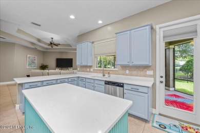 This beautiful home is positioned on a large corner lot in Eagle on Eagle Landing Golf Club in Florida - for sale on GolfHomes.com, golf home, golf lot