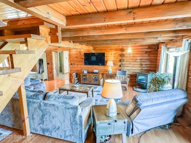 Spectacular log home offering! This immaculate 3-bed, 2.5-bath on Skene Valley Country Club in New York - for sale on GolfHomes.com, golf home, golf lot