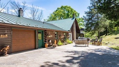 Spectacular log home offering! This immaculate 3-bed, 2.5-bath on Skene Valley Country Club in New York - for sale on GolfHomes.com, golf home, golf lot