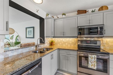 Rarely available golf course condo with an oversized private on Pinebrook/Ironwood Golf Course in Florida - for sale on GolfHomes.com, golf home, golf lot