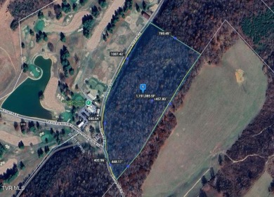 This exceptional 28.4-acre wooded lot is located directly across on Graysburg Hills Golf Courses in Tennessee - for sale on GolfHomes.com, golf home, golf lot