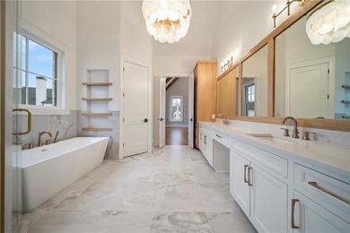 Discover refined luxury in this impeccably designed ranch estate on Manor Golf and Country Club in Georgia - for sale on GolfHomes.com, golf home, golf lot