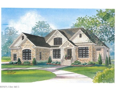 Beautiful, elegant and smart Country French home designed with on Country Club of Landfall in North Carolina - for sale on GolfHomes.com, golf home, golf lot