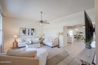 This is the one! 2-bedroom, 2 bath home located near Riverview on Sun City Riverview Golf Course in Arizona - for sale on GolfHomes.com, golf home, golf lot