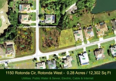 Great Opportunity to Own This beautiful large 1/3 Acre Lot in on Rotonda Golf and Country Club - Long Marsh  in Florida - for sale on GolfHomes.com, golf home, golf lot