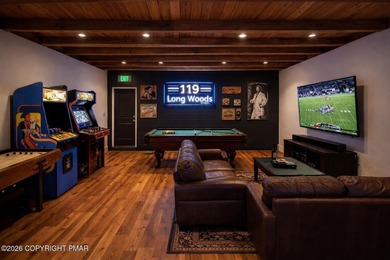 Introducing The Pocono Fairway Chalet, a fully furnished, large on Pocono Farms Country Club in Pennsylvania - for sale on GolfHomes.com, golf home, golf lot