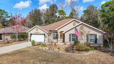 Welcome to this beautiful 4-bedroom, 3-bath home built in 2016 on Sugarmill Woods Golf and Country Club in Florida - for sale on GolfHomes.com, golf home, golf lot