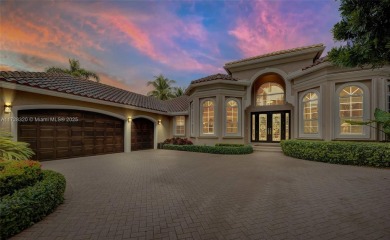 Discover this exquisite 4-bed 3.5-bath w/office & den pool home on Weston Hills Country Club in Florida - for sale on GolfHomes.com, golf home, golf lot