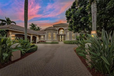 Discover this exquisite 4-bed 3.5-bath w/office & den pool home on Weston Hills Country Club in Florida - for sale on GolfHomes.com, golf home, golf lot