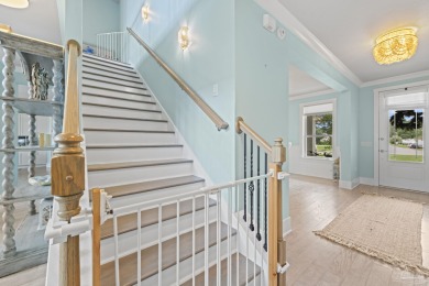 Come experience the luxury of waterfront living in Gulf Breeze on Tiger Point Golf and Country Club in Florida - for sale on GolfHomes.com, golf home, golf lot