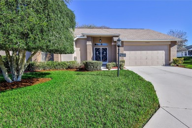 Desirable end-unit villa offering 2 bedrooms, 2 bathrooms, and a on Timber Pines Golf Course in Florida - for sale on GolfHomes.com, golf home, golf lot