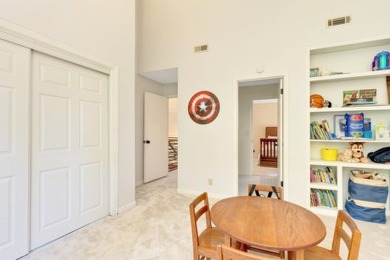 Upon entry, you're greeted by updated marble LVT flooring on Nob North Golf Course in Georgia - for sale on GolfHomes.com, golf home, golf lot