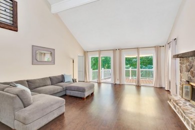 Upon entry, you're greeted by updated marble LVT flooring on Nob North Golf Course in Georgia - for sale on GolfHomes.com, golf home, golf lot