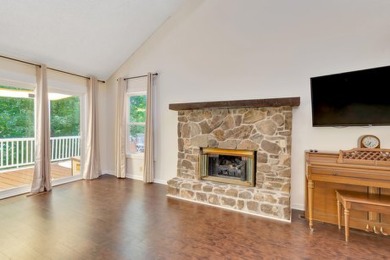 Upon entry, you're greeted by updated marble LVT flooring on Nob North Golf Course in Georgia - for sale on GolfHomes.com, golf home, golf lot