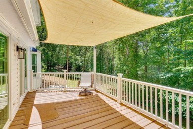 Upon entry, you're greeted by updated marble LVT flooring on Nob North Golf Course in Georgia - for sale on GolfHomes.com, golf home, golf lot