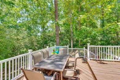 Upon entry, you're greeted by updated marble LVT flooring on Nob North Golf Course in Georgia - for sale on GolfHomes.com, golf home, golf lot