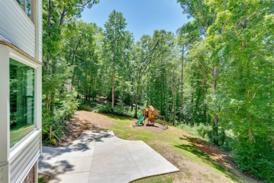 Upon entry, you're greeted by updated marble LVT flooring on Nob North Golf Course in Georgia - for sale on GolfHomes.com, golf home, golf lot