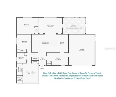 Beautifully updated and RARE 3-bedroom, 2-bath home with an on Highland Lakes Executive Golf Course in Florida - for sale on GolfHomes.com, golf home, golf lot