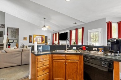 Well maintained and updated brick ranch situated across from on Nansemond River Golf Club in Virginia - for sale on GolfHomes.com, golf home, golf lot