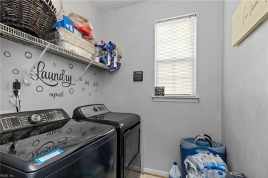 Well maintained and updated brick ranch situated across from on Nansemond River Golf Club in Virginia - for sale on GolfHomes.com, golf home, golf lot