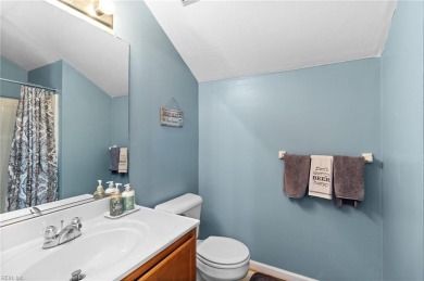 Well maintained and updated brick ranch situated across from on Nansemond River Golf Club in Virginia - for sale on GolfHomes.com, golf home, golf lot