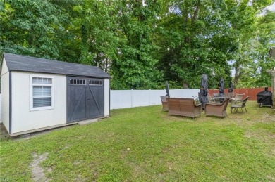 Well maintained and updated brick ranch situated across from on Nansemond River Golf Club in Virginia - for sale on GolfHomes.com, golf home, golf lot