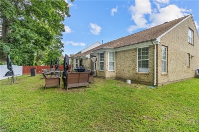 Well maintained and updated brick ranch situated across from on Nansemond River Golf Club in Virginia - for sale on GolfHomes.com, golf home, golf lot