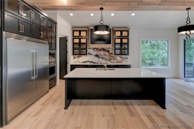 Stunning New Construction Reverse 1.5 Story Modern Farmhouse on The Club At Porto Cima in Missouri - for sale on GolfHomes.com, golf home, golf lot