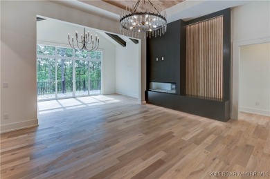 Stunning New Construction Reverse 1.5 Story Modern Farmhouse on The Club At Porto Cima in Missouri - for sale on GolfHomes.com, golf home, golf lot