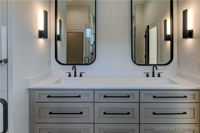 Stunning New Construction Reverse 1.5 Story Modern Farmhouse on The Club At Porto Cima in Missouri - for sale on GolfHomes.com, golf home, golf lot